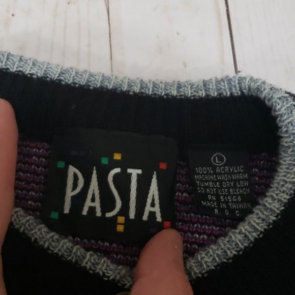 {PASTA} Fun Multi Button Front Sweater - Picture 5 of 5